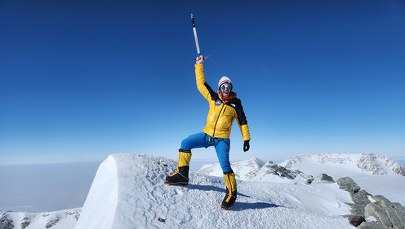 ​Leksiński po zdobyciu najwyższego szczytu Antarktydy: To coś spektakularnego