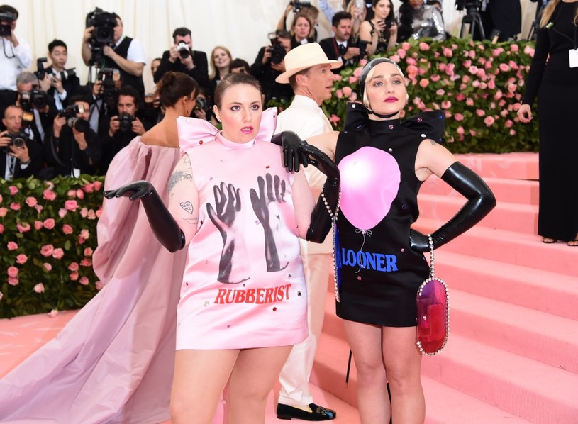 Lena Dunham i  Jemima Kirke /amie McCarthy/Getty Images /Getty Images