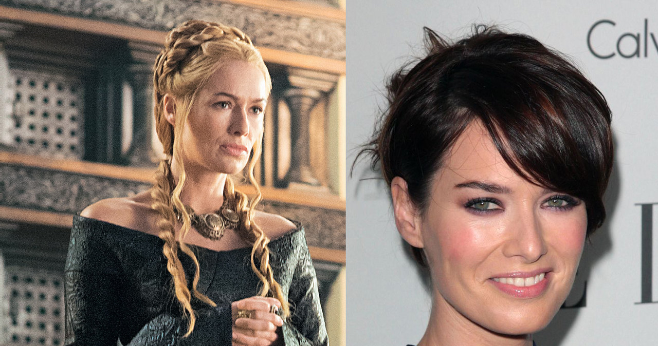 Lena Headey: 41-letnia gwiazda prywatnie lubi nosić krótkie włosy. Podczas charakteryzacji fryzjerzy zakładają jej jedną z dwóch blond peruk – znaku rozpoznawczego Cersei Lannister /EAST NEWS/EVERETT COLLECTION /materiały prasowe