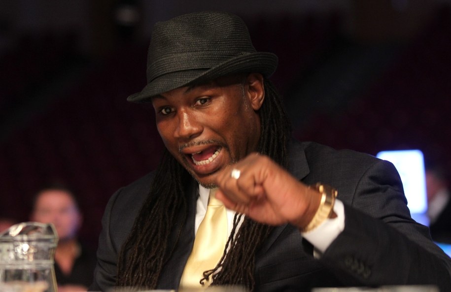 Lennox Lewis / 	Bartłomiej Zborowski    /PAP