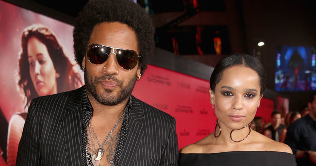 Lenny i Zoe Kravitz /Christopher Polk /Getty Images