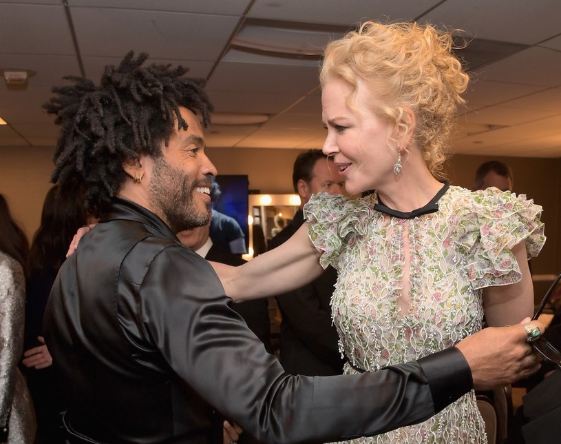 Lenny Kravitz i Nicole Kidman /Charley Gallay /Getty Images