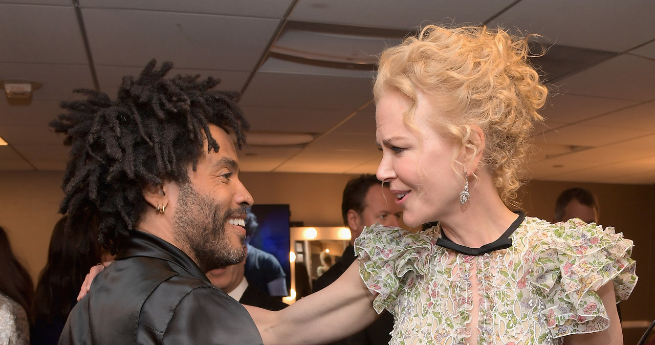 Lenny Kravitz i Nicole Kidman /Charley Gallay /Getty Images