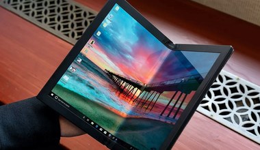 Lenovo ujawnia pierwszy laptop ze składanym panelem. Oto ThinkPad X1