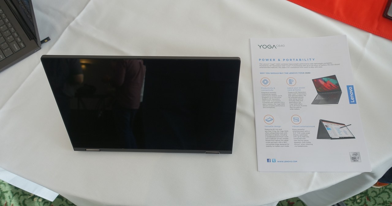 Lenovo Yoga C640 /INTERIA.PL