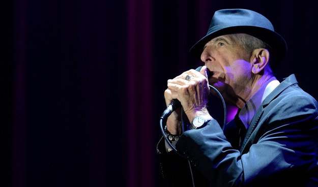 Leonard Cohen /Michal Krumphanzl  /PAP/EPA