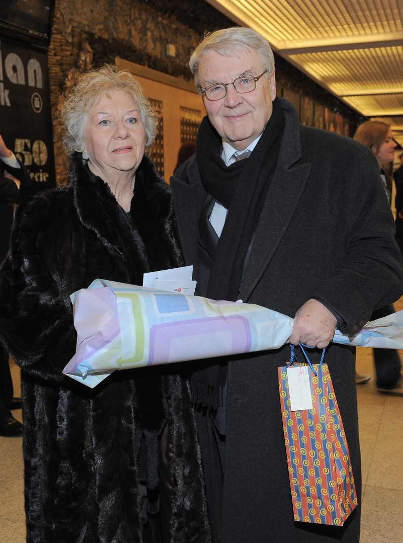 Leonard Pietraszak z żoną Wandą Majerówną /Paweł Przybyszewski /MWMedia