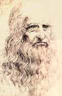 Leonardo da Vinci, Autoportret, ok. 1512 /Encyklopedia Internautica