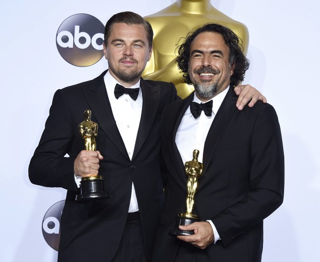 Leonardo DiCaprio i Alejandro Gonzalez Inarritu /PAUL BUCK  /PAP/EPA