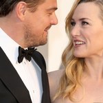 Leonardo DiCaprio i Kate Winslet przyłapani na branżowej imprezie. Nie szczędzili sobie miłych gestów