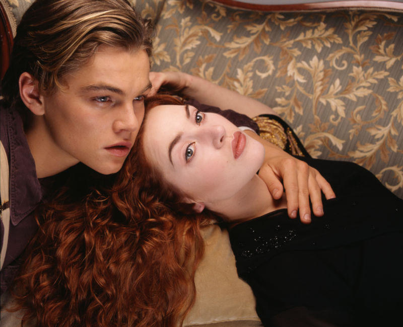 Leonardo DiCaprio i Kate Winslet w filmie "Titanic" (1997) /materiały prasowe