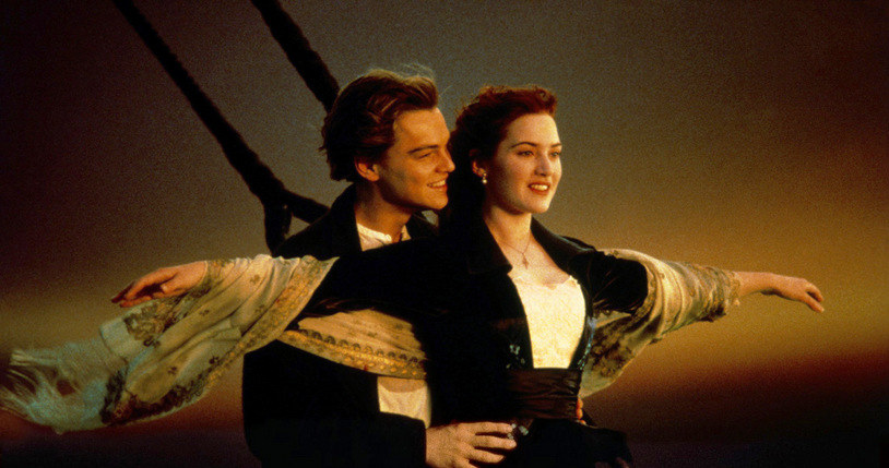Leonardo DiCaprio i Kate Winslet w filmie "Titanic" (1997) /AKPA