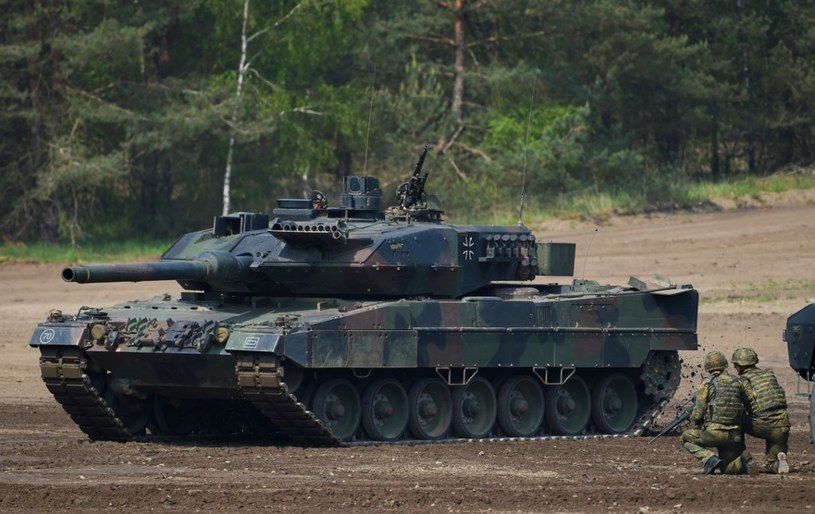 Leopard 2 w wersji A7 /AFP