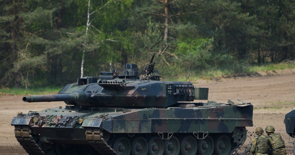 Leopard 2 w wersji A7 /AFP