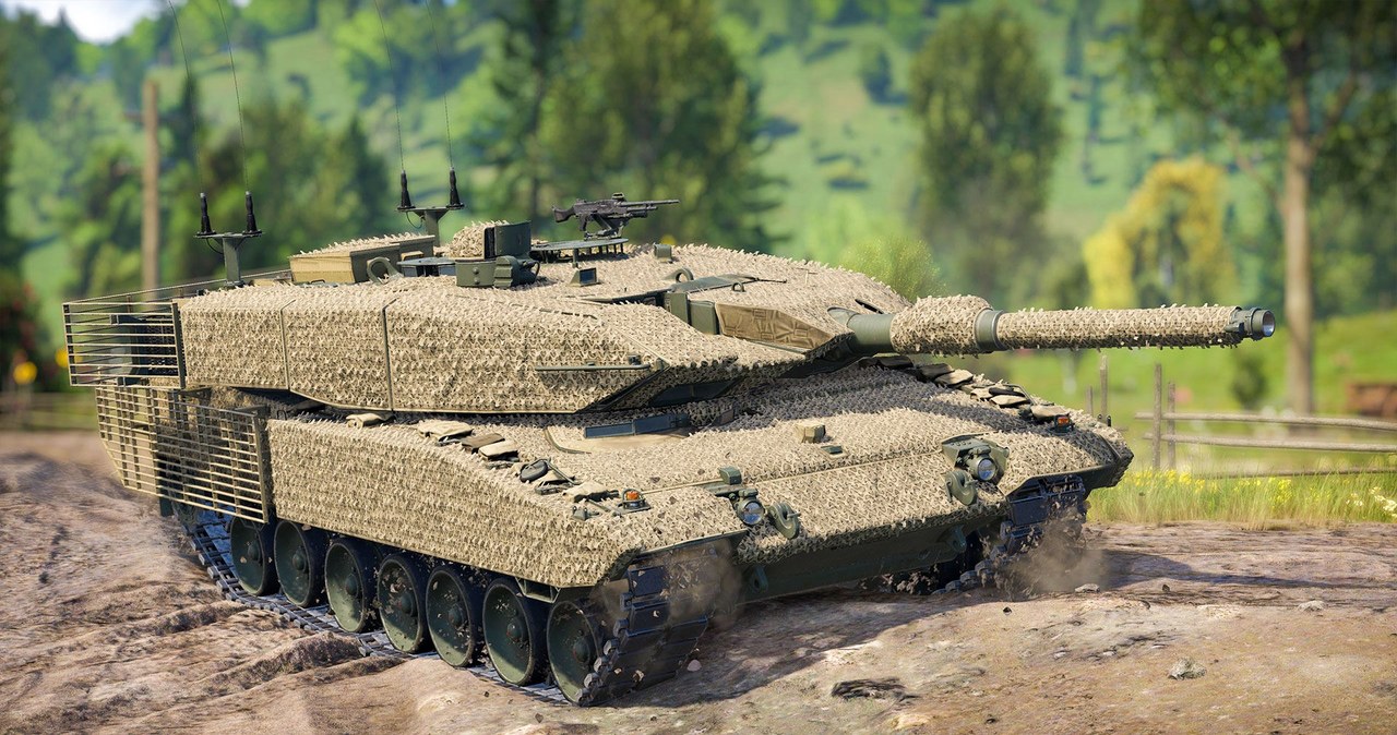 Leopard 2A4 /materiały prasowe