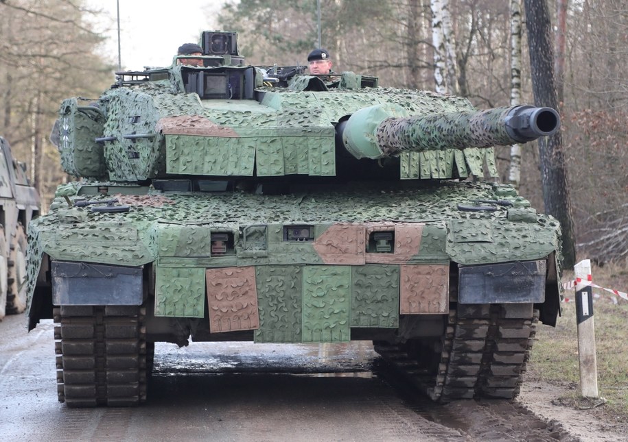 Leopard 2A7V na zdjęciu ilustracyjnym /FOCKE STRANGMANN /PAP/EPA