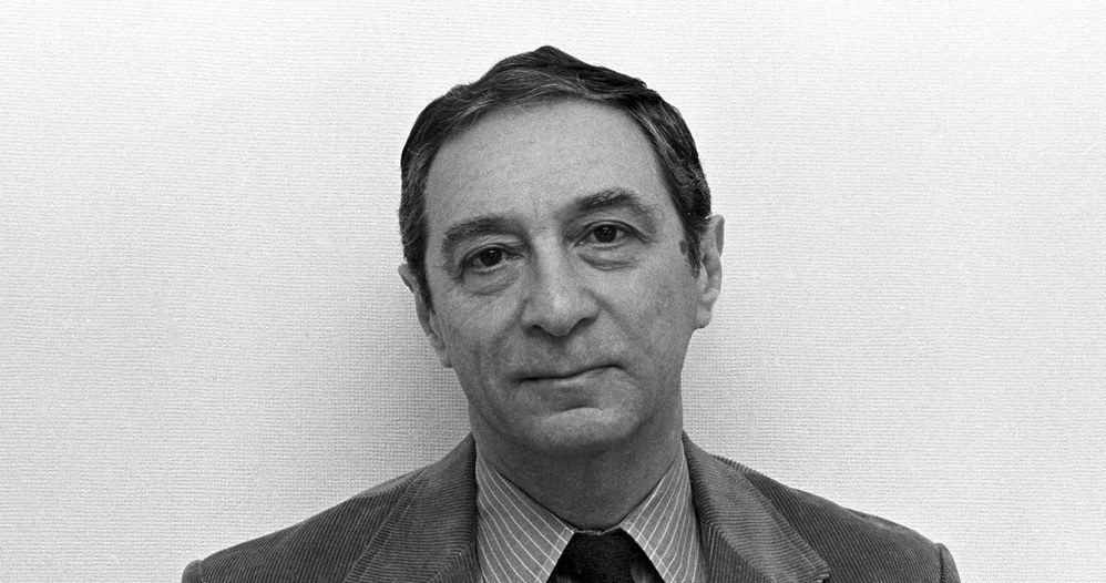 Leopold Tyrmand w USA. Nowy Jork, rok 1983 /Czesław Czapliński/FOTONOVA /East News