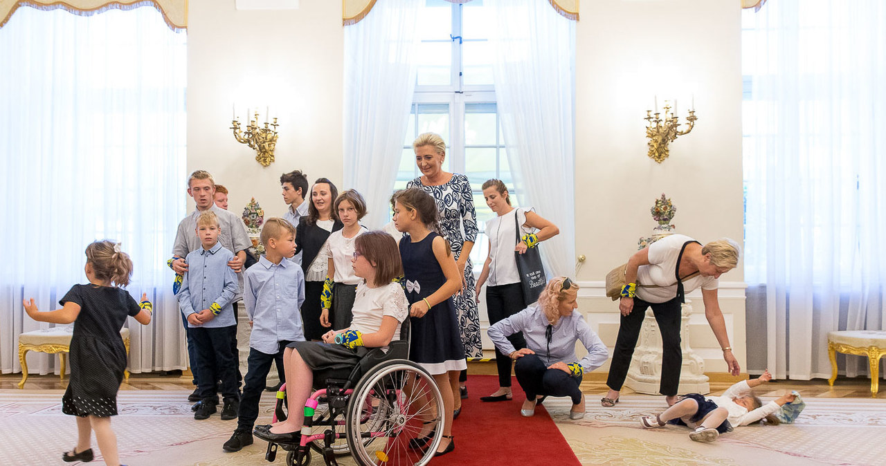 Lepsze Jutro z RMF FM. Wychowankowie domu dziecka w Inowrocławiu odwiedzili Pałac Prezydencki
