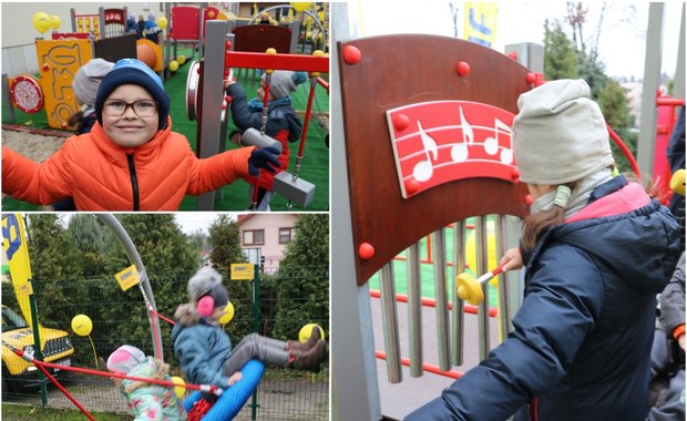 Lepsze Jutro z RMF FM: Zbudowaliśmy sensoryczny plac zabaw dla przedszkolaków z Wieliczki!