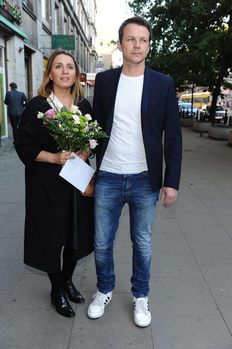 Lesław Żurek z żoną /Piotr Andrzejczak /MWMedia