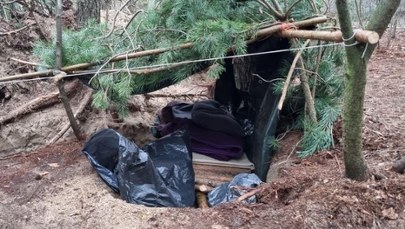 ​Leśny szałas zamienił na więzienną celę   