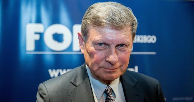 Leszek Balcerowicz, szef FOR. Fot  Andrzej Iwańczuk /Reporter