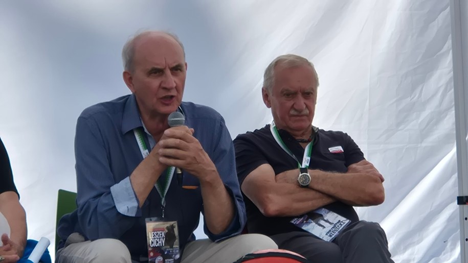 Leszek Cichy i Krzysztof Wielicki /Krzysztof Nepelski /RMF FM