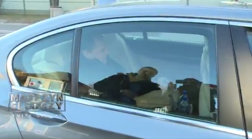 Leszek Czarnecki w swojej limuzynie /