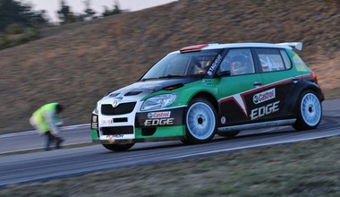 Leszek Kuzaj testuje skodę fabia S2000