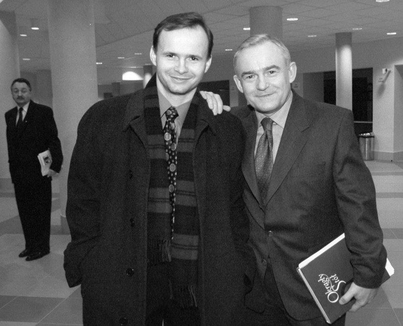 Leszek Miller z synem / Jacek Domiński /Reporter