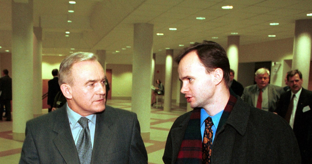 Leszek Miller z synem / Jacek Domiński /Reporter