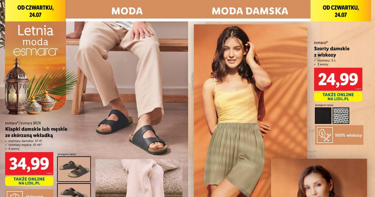 Letnia kolekcja Esmara w Lidlu /Lidl /INTERIA.PL