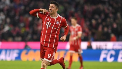 Lewandowski jest najlepszym zagranicznym strzelcem Bayernu