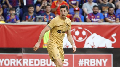 Lewandowski miał wiele okazji, ale nadal nie strzelił gola. Barcelona pokonała New York Red Bulls