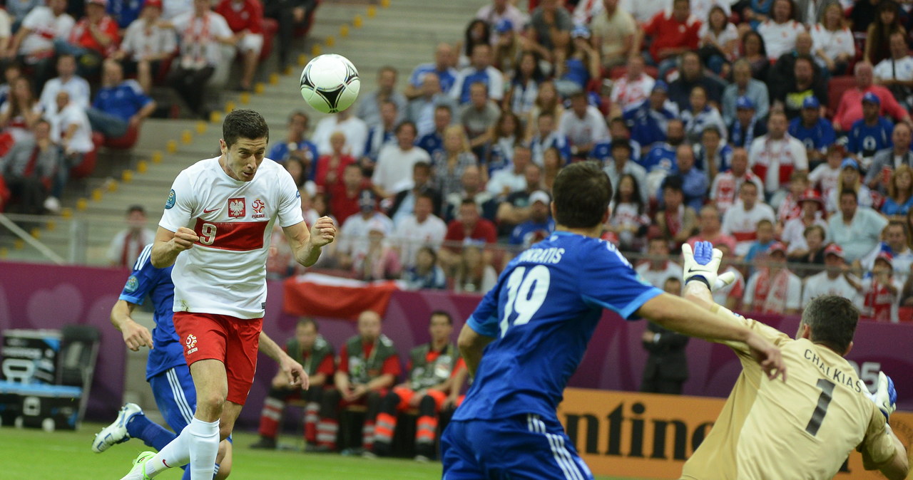 Lewandowski przechodzi do historii. Strzelił pierwszego gola na Euro 2012 