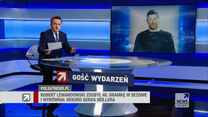 Lewandowski w "Gościu Wydarzeń": Rekordy są po to, żeby je próbować pobijać 