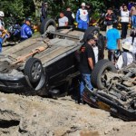 zamach bombowy Lewicowi rebelianci przeprowadzili krwawy zamach na autostradzie