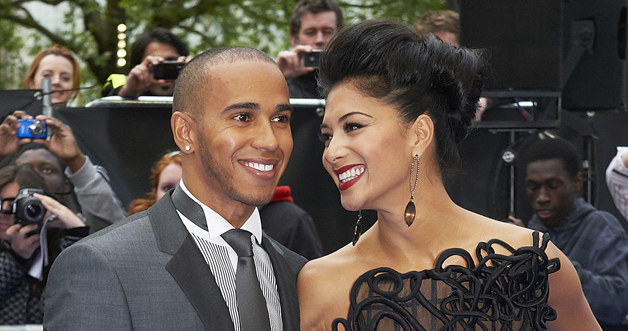 Lewis Hamilton i Nicole Scherzinger /Adam Jacobs /Getty Images