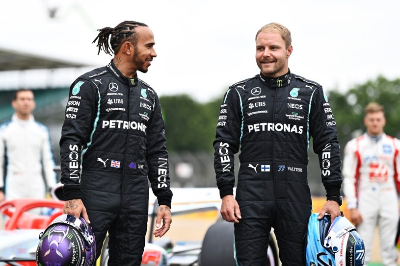 Lewis Hamilton i Valtteri Bottas /Getty Images