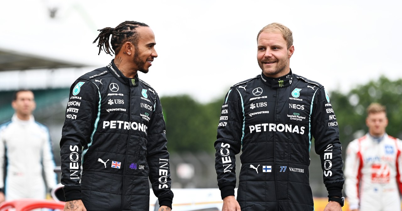 Lewis Hamilton i Valtteri Bottas /Getty Images