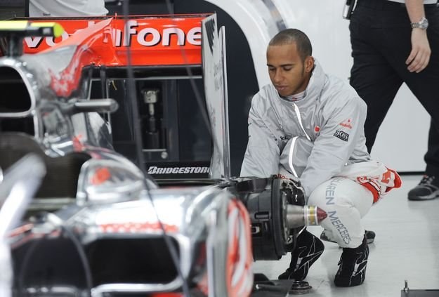 Lewis Hamilton, kierowca McLarena-Mercedesa /AFP