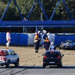 Lewis Hamilton miał wypadek po awarii hamulców