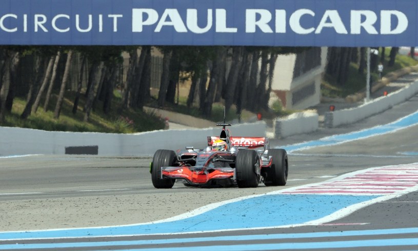 Lewis Hamilton na francuskim torze /AFP