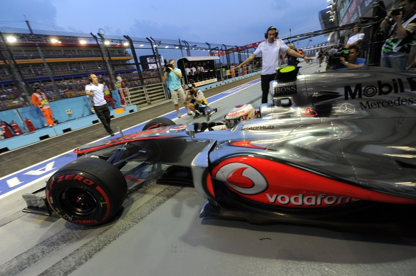 Lewis Hamilton, najszybszy podczas kwalifikacji /AFP