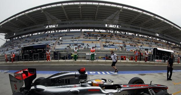 Lewis Hamilton w bolidzie McLaren-Mercedes /AFP