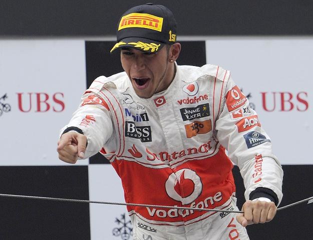 Lewis Hamilton wygrał ostatnią Grand Prix Chin w Szanghaju /AFP