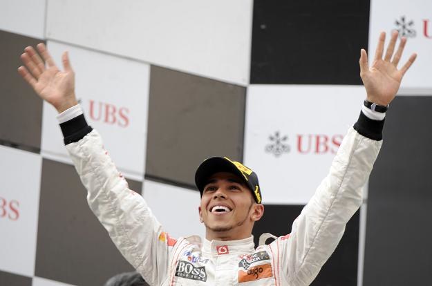 Lewis Hamilton z McLaren-Mercedes wygrał ostatni wyścig - GP Chin. /AFP