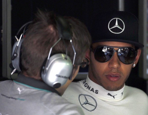 Lewis Hamilton z teamu Mercedesa /ALBERTO ESTEVEZ /PAP/EPA