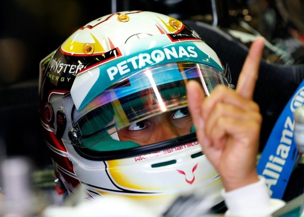 Lewis Hamilton /PAP/EPA/VALDRIN XHEMAJ /PAP/EPA