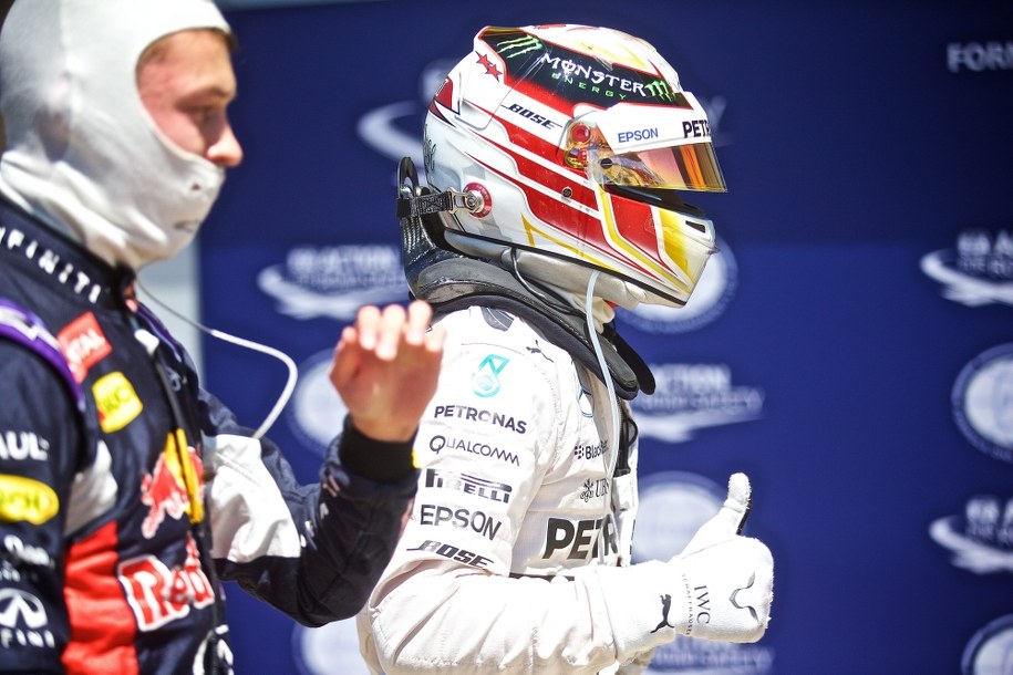 Lewis Hamilton /ANDRE PICHETTE /PAP/EPA